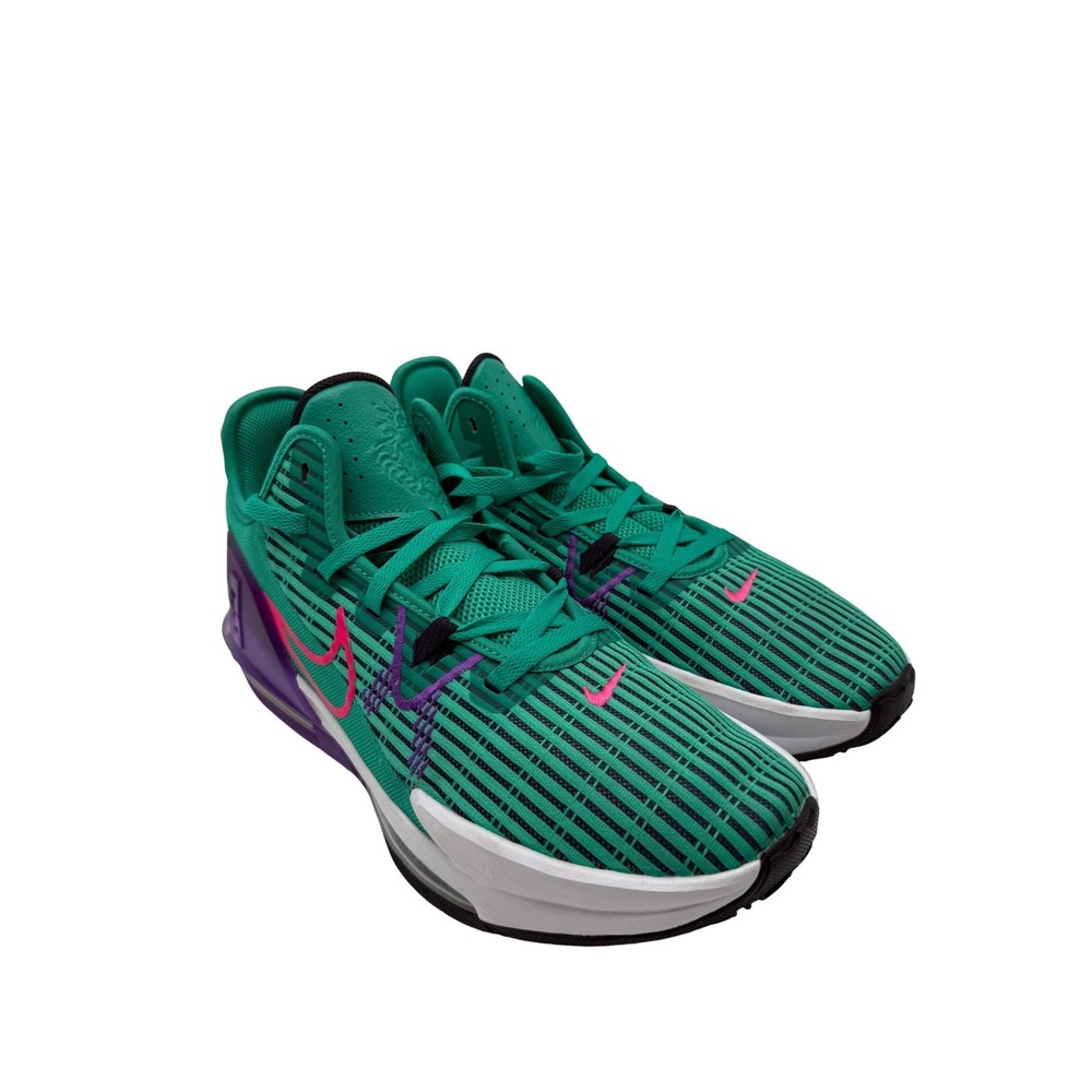 Nike LeBron Witness 6 Mens 11.5 Green Excellent Basketball Sneakers CZ4052-300 - Picture 4 of 16